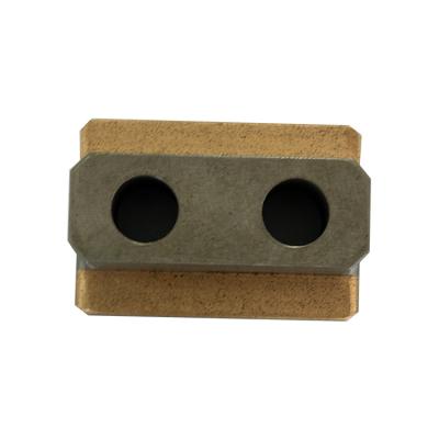 China Building Material Shops Custom Wear Resistant Alloy T Shape Plate Anti-Wear Steel-Copper Self Lubricating Plate for sale