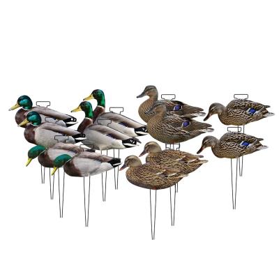 China Silhouette Mallard Drake Hen Hunting Decoy 43x26CM 45x22CM 48x18CM Light Weight for sale