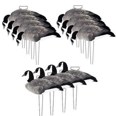 China Lightweight 3D Lifelike Hunting Decoy Silhouett Canada Goose with Flocked Head and Tail for sale