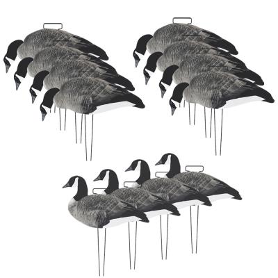 China Anti Reflective Plastic GOOSE Hunting Decoy PP Silhouette Branta Canada Goose Decoys for sale