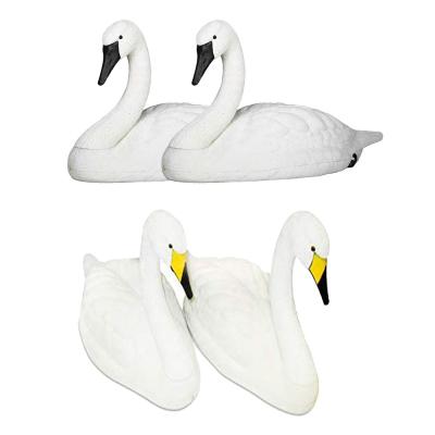 China Rester Body Style Hunting Decoy Lifelike Plastic Life Size Swan Decoy for Geese Hunting for sale