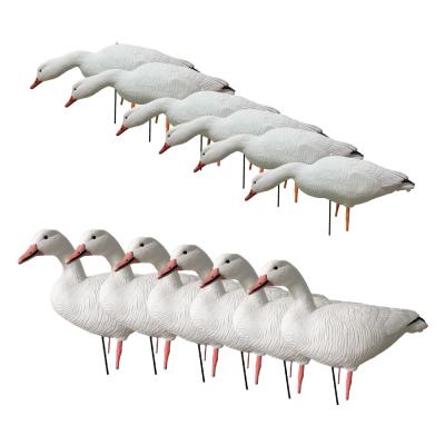 China 76x23x23cm espuma de EVA Floating Snow Goose Decoys corpo inteiro personalizado para caça à venda