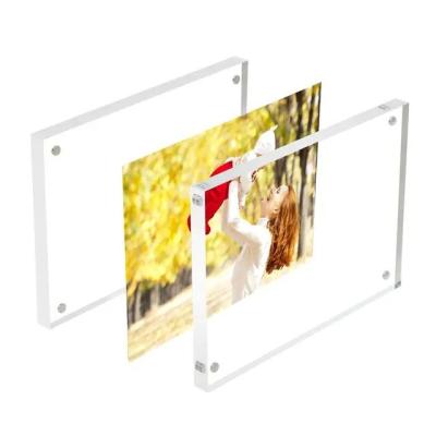 China Digital Printing Clear Glass Picture Decoration Frame Double Sided For Still Life Decor for sale