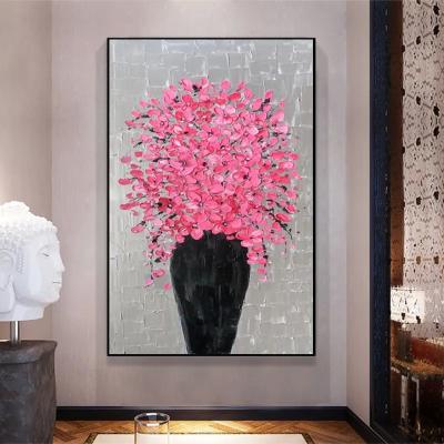 China Customized Abstract Art Oil Painting Hand-Painted Thick Texture Abstract Knife Painting on Canvas for Modern Home Decor for sale