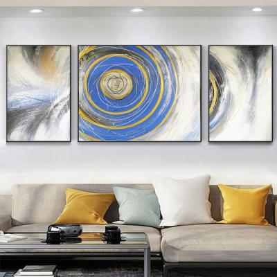 China Ondersteuningsmateriaal Canvas Materiaal Canvas olie en canvas Abstract Whirlpool Olieverf voor ophangen Moderne huisarchitectuur Te koop