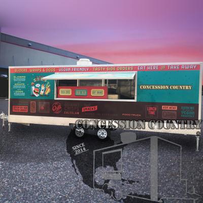 China CONCESSION TRAILERS ISO Certificate Miniair Conditioner Ice Cream Truck Manufacturer in China for sale