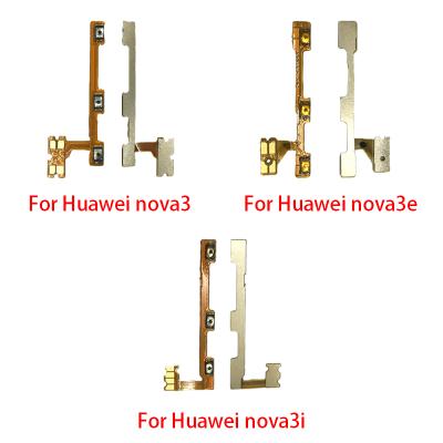 China Replace Damaged Phone Parts Power Flex Cable With Metal For Huawei nova 3 3e 3i Volume Switch On To Button Key Replacement Parts for sale