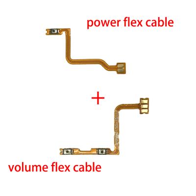 China Replace Damaged Phone Parts Switch Power ON Volume Button Sliver Flex Cable For Oppo Realme X7 Master Mute Silent Parts for sale