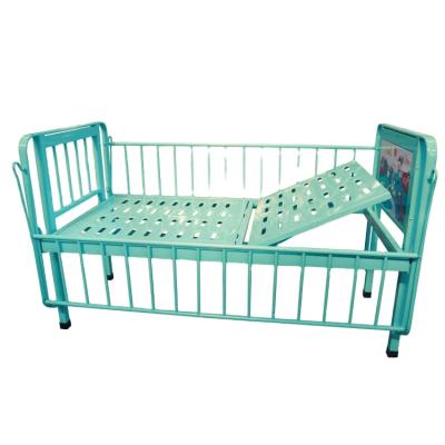 China THR-CB003 Hospital Modern Stainless Steel Kids Cartoon Crank Single Bed for sale