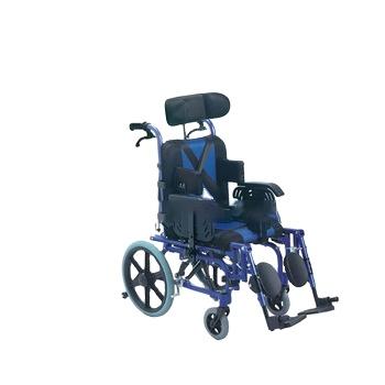 China PU Plastics THR-CW958L Aluminum Alloy Cerebral Palsy Children Wheelchair for sale