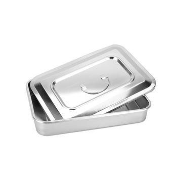 China THR-MP01 Metal Metal Hospital Stainless Steel Disinfection Tray for sale