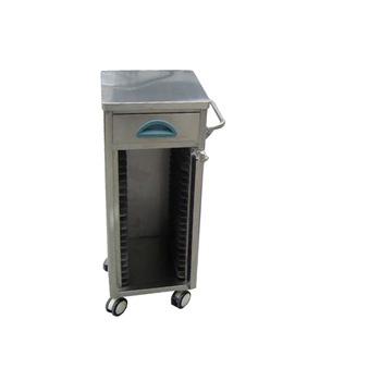 China THR-SSC001 Modern Contemporary Hospital Medical Patient Record Trolley for sale