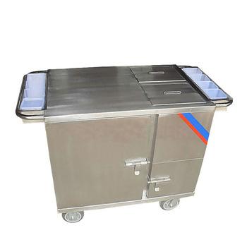 China THR-FC011 Modern Modern Stainless Steel Mobile Food Service Cart for sale