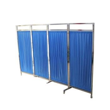 China Modern Stainless Steel THR-HS-G03 Modern Hospital Ward Foldable Screen for sale