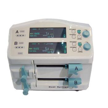 China THR-SP180D PP Hospital Digital Double Barrel Syringe Pump for sale