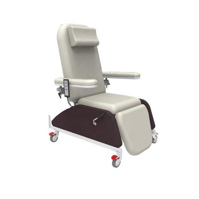 China 2021 New Hospital THR-DC550 2021 New Modern Adjustable Manual Dialysis Chair Medical Chair for sale