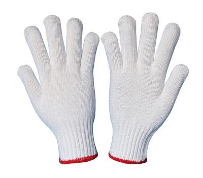 China Agriculture factory supply discount price knitted garden construction work cotton work gloves safety protective gloves for sale