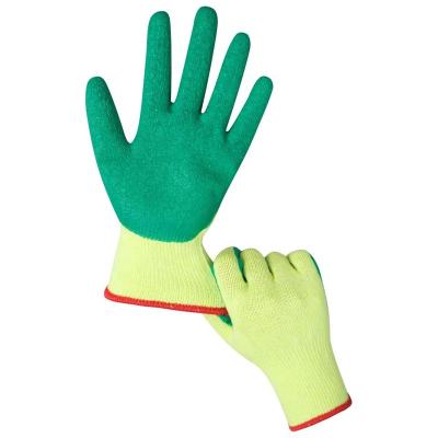 China Electric Welding Industry China Manufacturer Safety Gloves Factory Direct Sale Latex Cotton Coated Gloves for sale