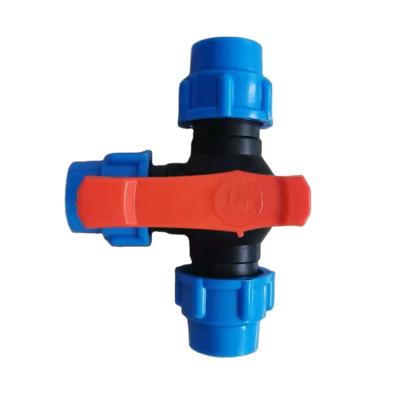 China Quick Joint Ball Valve Plumbing PE/PP/PPR Pipe PP Pipe Fitting PE Pipe Tee Original High Quality Material for sale