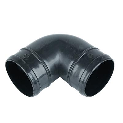 China Hot Selling New Configuration Flat Hose Design PE Hose Fitting Hose Elbow 90 Degree For Irrigation for sale