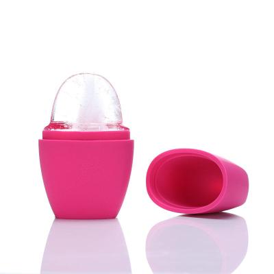 China OEM Ecochoose Silicone Ice Cube Face Massage Ice Cubes Facial Roller Handheld Facial Cube Roller for sale