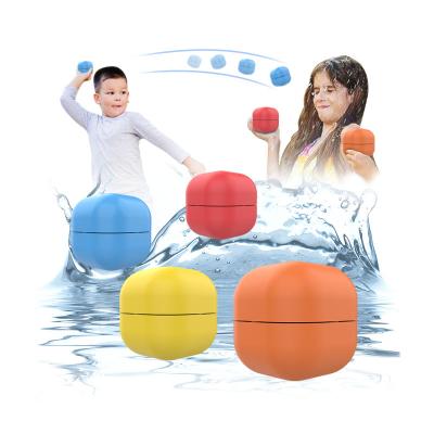 China Wholesale Self-Sealing Reusable Quick Fill Self-Sealing Water Balloon Pool Bomb Splash Balls Silicone Fighting Water Balls for sale