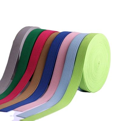 China 15/20/25 Mm DIY Lace Trim Belt Garment High-elastic Elastic Web Band Elastic Band Sewing Accessories for sale