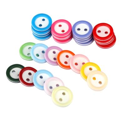 China Other [LB-29] 2 Hole Resin Button With Logo Sewing Button 16L DIY Scrapbooking For Clothing Crafts Decoration Button Decorative for sale