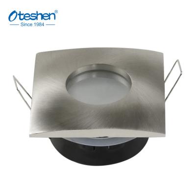 China Modern Hot Selling IP65 Modern Ceiling Light Downlight Fixture LED Steel Square Lamp MR16 GU10 Spotlight Fixture for sale