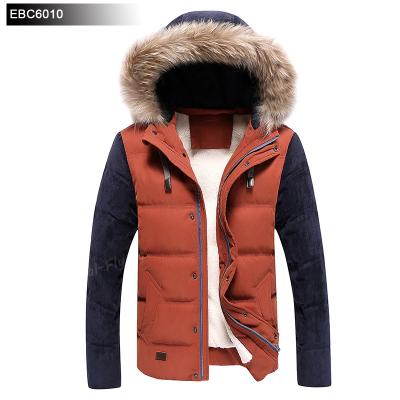 China Anti-wrinkle down jacket winter canda goose leather jacket for man for sale