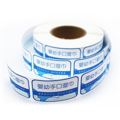 China Products Membrane Light/Matte Film Packaging Brand Food Stickers Professional Manufacturer Sticker For China for sale