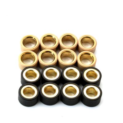 China Motor 8PC Aluminum Variator Copper Roller Iron Weight 20x12mm For Kymco Downtown 300 People 300cc Scooter Motorcycle for sale