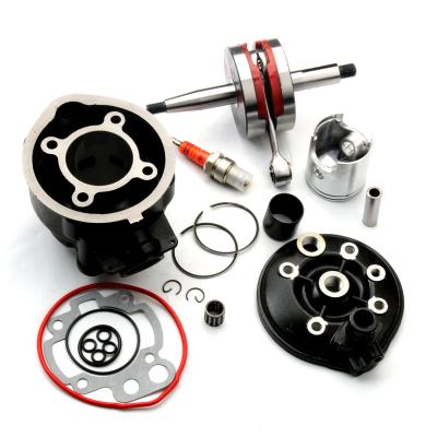 China Cylinder Bored Kit Head Racing Crankshaft For Iron Big Motorcycle 90cc Beta 50cc AM6 Minarelli 2T 49mm for sale