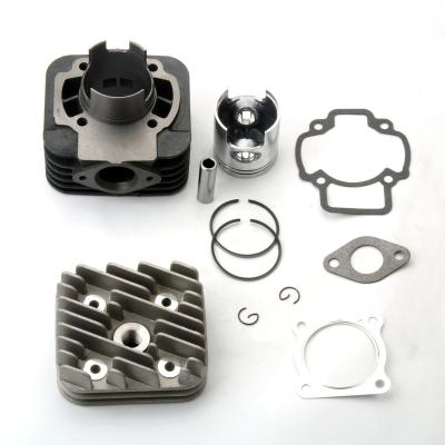 China 70cc Cylinder Kit Head For Aprilia Derbi Mojito Scarabeo Custom Atlantis 50cc 2T Bored Motocycle Hurricane 40mm 47mm Big for sale