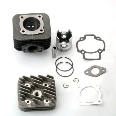 China Motocycle 70cc 47mm Big Bored Racing Kit Head For Gilera Italjet Typhoon50 Cylinder Block Hurricane Xr 50cc 2T for sale