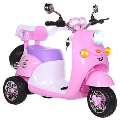 China Good Quality Double Drive Children Ride On Toy Car 3 Wheel Electric Bike 6V 4Ah Battery Electric Motor For Kids for sale