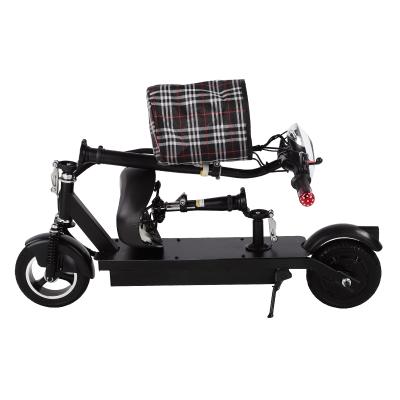 China 2021 Unisex Mini Electric Scooter Ladies Small 350w lithium battery 8 inch high speed electric moped scooter for sale