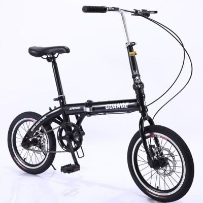 China 16 Inch Steel Racing Mountain Teen Bike Steel Frame Spoke Wheel Disc Brake High Carbon Mountain Bike for sale