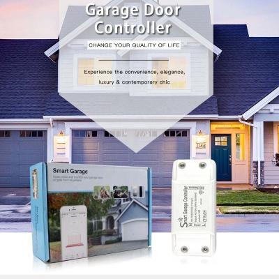 China Remote Control Garage Door Controller For Alexa Smart Tuya APP Control WiFi Switch Garage Door Replacement for sale