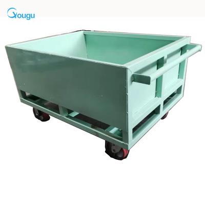 China Save Industrial Direct Supplier Heavy Duty Steel Storage Stackable Large Warehouse Storage Bins for sale