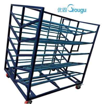 China Heavy Duty Corrosion Protection Powder Plated Industrial Folding Shelving Rack Pallet Rack Van Shelving for sale