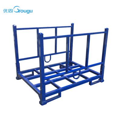 China Steel Cage Netting Heavy Duty Steel Metal Cage Pallet for sale