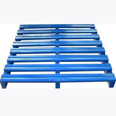 China Double sided steel pallt Warehouse Customized Storage Pallet Rack And Cart With Forklift for sale