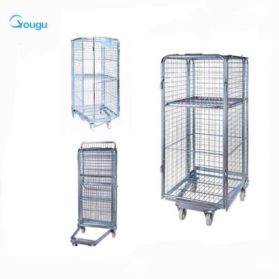 China Hot Selling Space Saving Cargo And Storage Equipment Rolling Box For Warehouse for sale