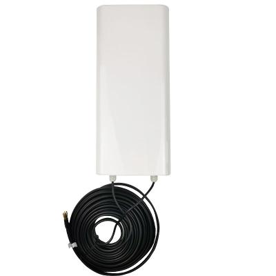 China 4G LTE Modem Router 700 Panel Antenna 4G 5G 4G 5G Area Antenna With 20meter Cables SDS-0740S-16 for sale