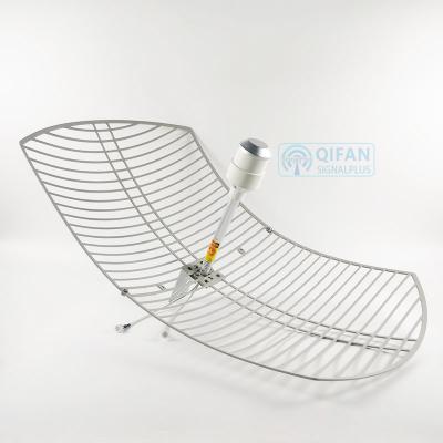 China signalplus mimo parabolic grid communication antenna 4g lte 48 dbi SDG-1727VH-24 for sale