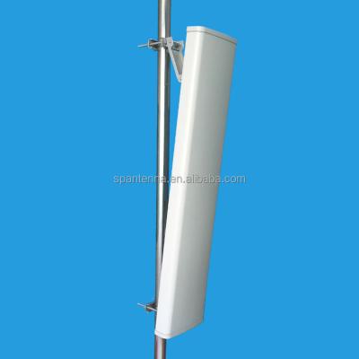 China Dual GSM Sector Antenna Polarization MIMO Base Station Antenna With 2x7 16 DIN Female Bottom SDS-0809S-15DIN for sale