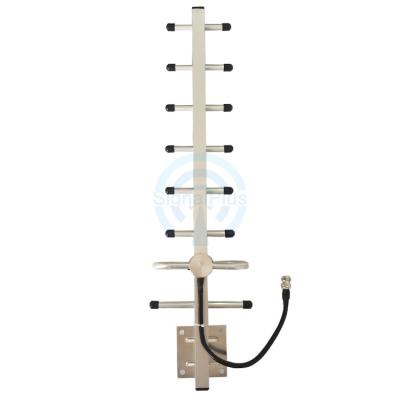 China Gsm 868mhz 915mhz aluminum tube 12dBi lora high quality aluminum directional yagi antenna for sale