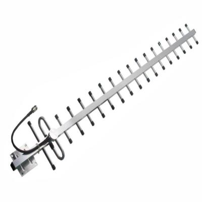 China Aluminum Tube GSM 2.4G Yagi Antenna 14.5dBi For Outdoor Signal Booster Receive To Transmit LAN Network Mid Range Directional Wireless Antenna for sale