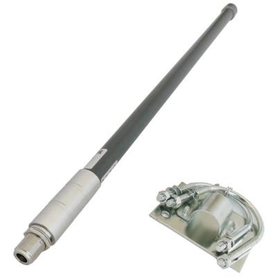 China 2.4GHz Omni antenna with 2400 to 2500MHz frequency and N-female connector, 8dBi gain, 100W power SOF-2425V-8A for sale